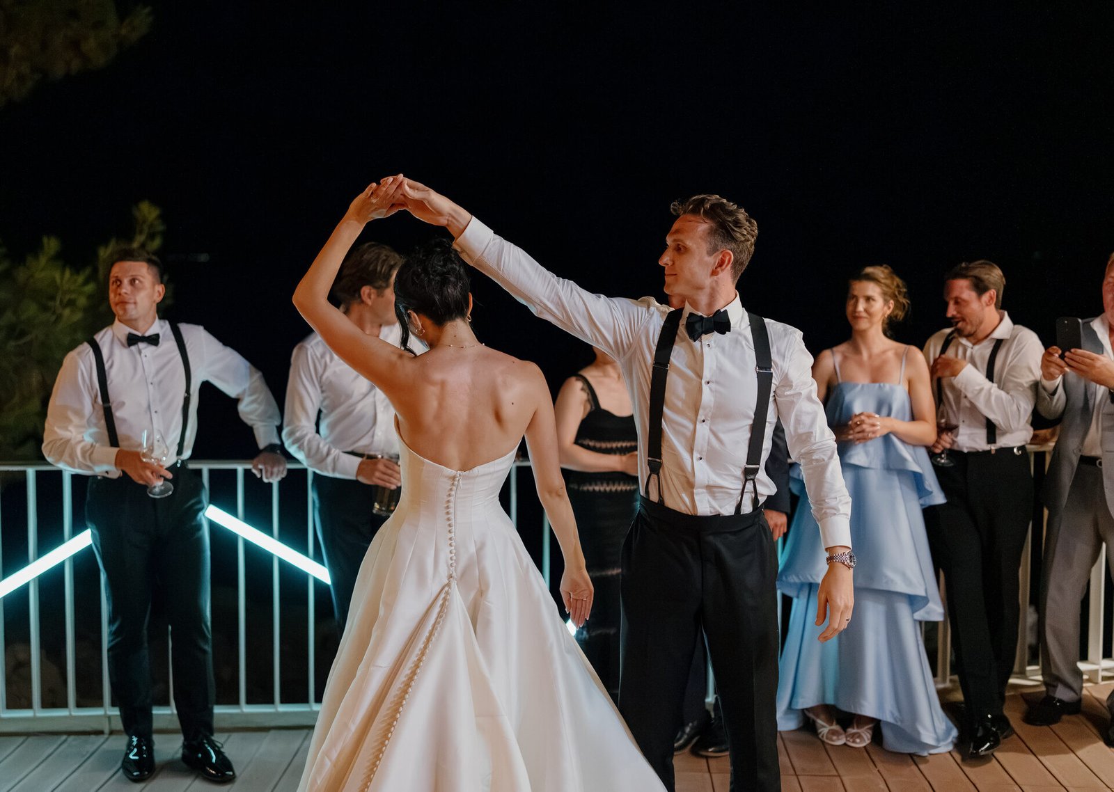 ADESTINATION WEDDING IN MALI LOŠINJ — HOTEL BELLEVUE, VILLA ROUGE & LANTERNA RECEPTION AS BACKDROPS FOR EDITORIAL PHOTOS